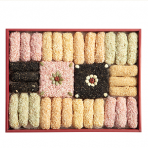 강릉무진장한과,(강원ON)선물세트 꽃수를담다 2호(고급보자기)