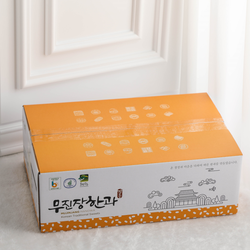 강원더몰,강릉무진장한과  실속세트 못난이과즐미니사이즈 1kg