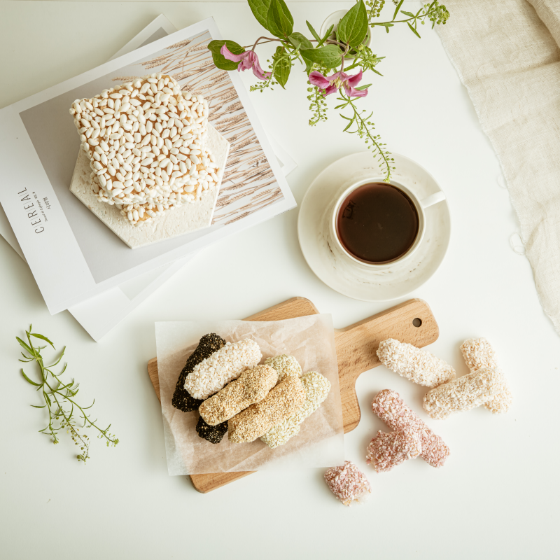 강원더몰,강릉무진장한과  실속세트 과줄강정반반 중