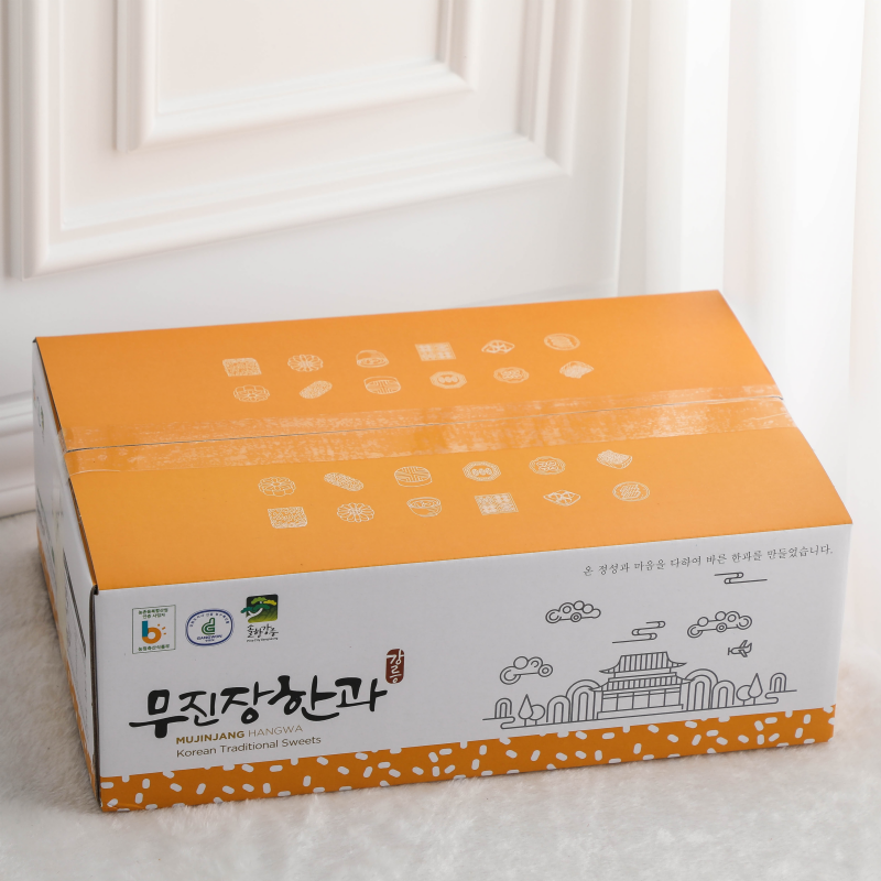 강원더몰,강릉무진장한과  실속세트 과줄강정반반 중