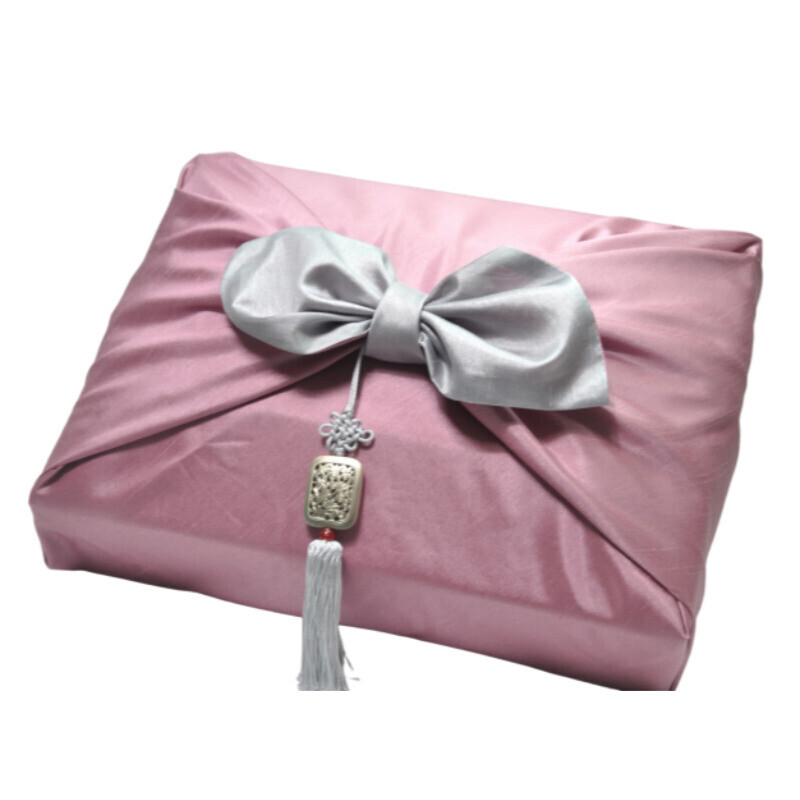 강원더몰,(강원ON)강릉무진장한과  달보드레 선물세트(인디핑크 고급보자기*노리개)