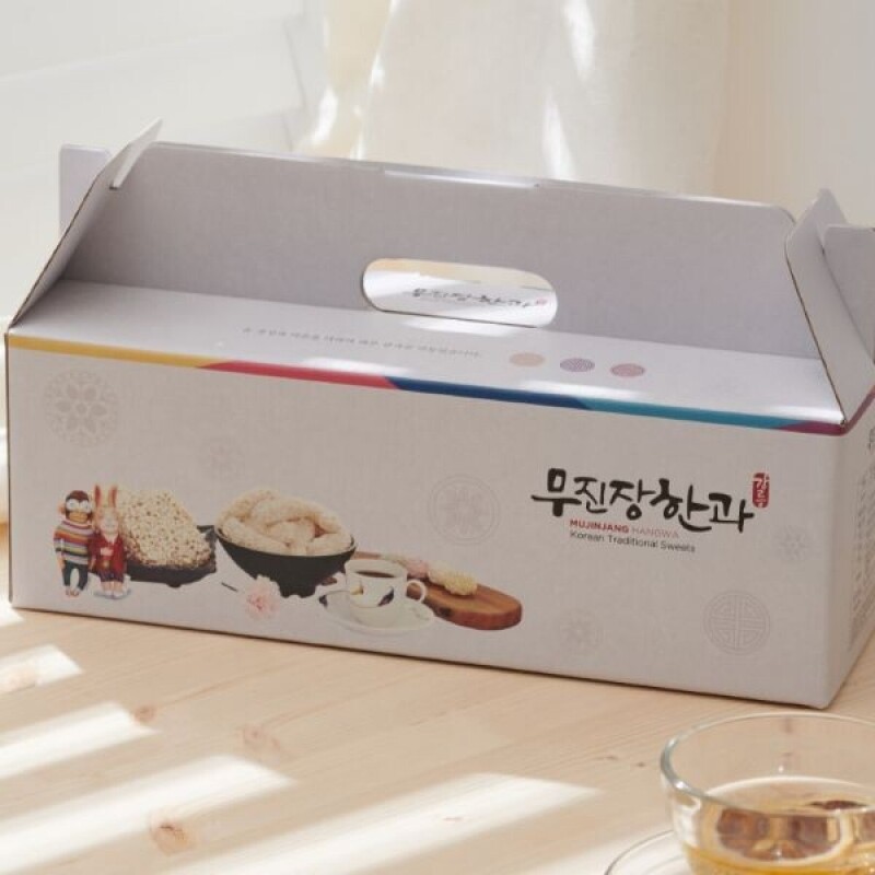 강릉몰,강릉무진장한과 찹쌀반반(소) 개별포장