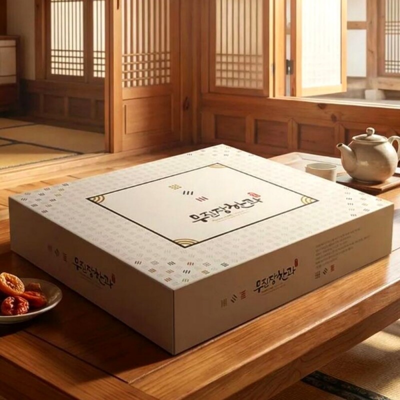 강릉몰,강릉무진장한과 전통 수제 한과 선물세트 1호(고급보자기포함)