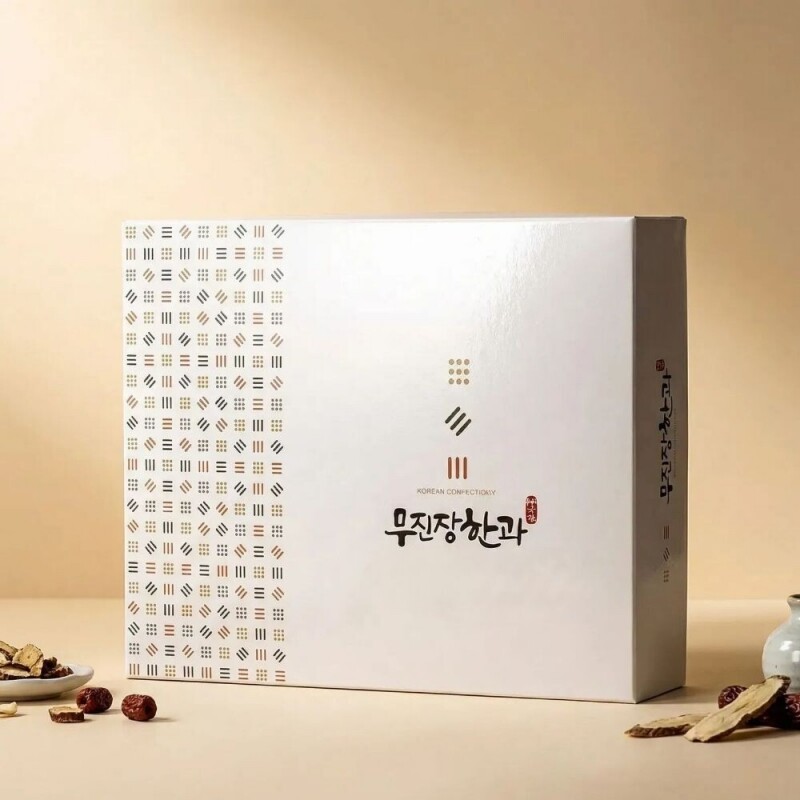 강원더몰,(강원ON)강릉무진장한과  선물세트  꽃수를담다 2호(고급보자기포장)