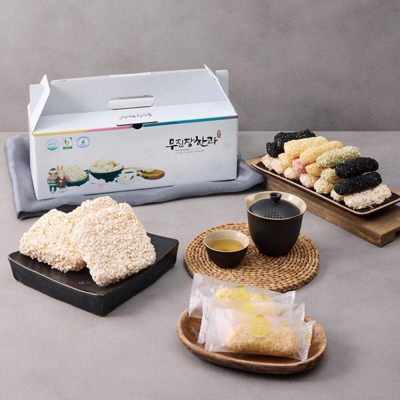 [6월 특가세일] 강릉무진장한과 찹쌀반반(소) 개별포장